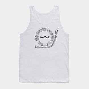 Euler: three fundamental constants Tank Top